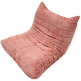 Mauro Ferretti Rožnata vreča za sedenje iz tkanine bouclé Mask – | Shoptok.si