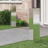  Solarna LED svjetlost za stazu 2 pcs Nehrđajući čelik | shoptok.hr