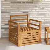  Set vanjskih sofa Čvrsto drvo akacije Smeđa 75,5 x 63 x 73 cm | shoptok.hr