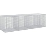  Gabion s žicom debljine 3,5 mm i mrežom 5x2,5 cm 350x100x100 cm | shoptok.hr