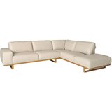 Angel Cerdá Desni kotni kavč v peščenem usnju, (21327932) Cene