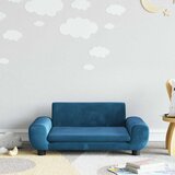  Dječja fotelja plava 70 x 45 x 33 cm baršunasta | shoptok.hr