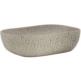 Nadgradni Nadpultni umivalnik siv pravokoten 48x37,5x13,5 cm ke | Shoptok.si