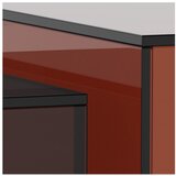 Actona Smeđi stakleni stolići za kavu u setu 2 kom 50x50 cm Dice – | shoptok.hr