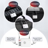 MiLi GPS Bluetooth MiLock Tracker HD-P16-L (samo za Apple) brava za prtljagu bijela | shoptok.hr