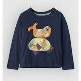 Patagonia Graphic Baby Kids Longsleeve T-Shirt blubby buddies / new navy Cene