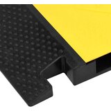 vidaXL Rampa za zaštitu kabela s 2 kanala 100 cm gumena | shoptok.hr