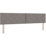  Boxspring krevet s madracem s madracem Sivo-smeđa 200 x 200 cm | shoptok.hr