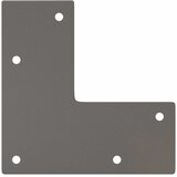  Noge s ukosnicama za stolić za kavu 4 kom. Prirodni čelik 10 cm Puni čelik | shoptok.hr