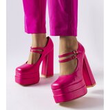 Gemre Pink high block heel pumps Chouinard | ePonuda.com