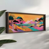 WALLXPERT LAC084-150 Multicolor Decorative Framed MDF Painting | Eponuda.com