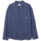 Obey Srajce z dolgimi rokavi Bigwig barry woven Modra | Shoptok.si