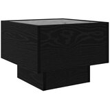  Bocni stol Crni hrast 40 x 40 x 30 cm Konstruirano drvo | shoptok.hr