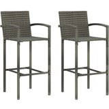  3-dijelni vrtni barski set sivi | shoptok.hr