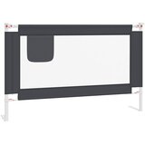  Sigurnosna ograda za dječji krevet tamnosiva 120x25 cm tkanina | Eponuda.com