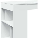 vidaXL Barski stol s stalcima bijeli 102x50x103,5 cm konstruirano drvo | shoptok.hr