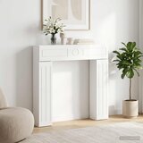  Okvir za kamin Bijela visokog sjaja 102 x 18 x 100,5 cm Cijene