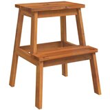  Stolac s 2 stepenice 40x38x50 cm od masivnog bagremovog drva | shoptok.hr