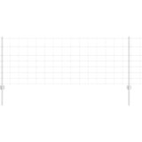 vidaXL Ograje Posts 11 kos U-kanal 80 cm Pocinkano jeklo | Shoptok.si