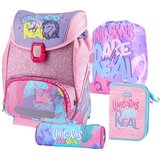 Play Logic set, ranac anatomski, 4 u 1, Unicorns are real ( 161237 ) cene