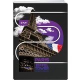 Play premium, sveska, 50 lista, City by night - odaberite motiv Paris A4 Blanko Cene