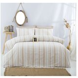 Mila Home Bež bombažna podaljšana posteljnina za zakonsko posteljo 200x220 cm – Cene
