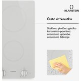 Klarstein Kochheld indukcijska ploča za kuhanje | Elegantna i snažna | 2 zone za kuhanje | 3500 W | 30 cm | shoptok.hr