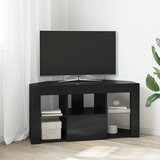  Kotni LED TV ormar Crna 100 x 40 x 50 cm Konstruirano drvo Cijene