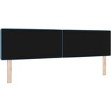 vidaXL Naslon za glavu s kristalnim gumbima tamnoplavi 180 cm baršun | shoptok.hr