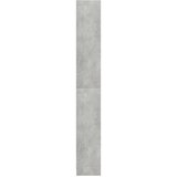 Ormarić za knjige s 5 razina boja betona 80x24x175 cm drveni | Eponuda.ba