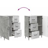  Kreveta Betonska siva 66 x 34,5 x 89,5 cm Konstruirano drvo | Eponuda.com