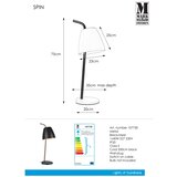 Markslöjd 107730 - Stona lampa SPIN 1xE27/40W/230V | Eponuda.com