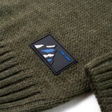  Dječji džemper pleteni kaki 104 | shoptok.hr