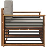  Zunanji kavč Masivno akacijevo les in poliester, (5000270116) | Shoptok.si