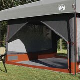  Unutarnji šator s krovom Siva i narančasta 300 x 300 x 250 cm | shoptok.hr