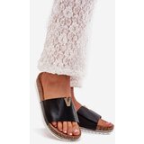 Boto Women's Cork Platform Slippers With Decorative Detail Black Vessira | shoptok.hr