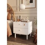 Hanah home Noćni ormarić bijeli Slike