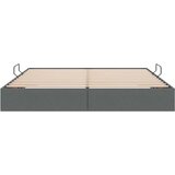  Krevet s od storage s pohranom Tamno siva 180 x 200 cm tkanina | shoptok.hr