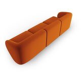 Milo Casa Žametna sedežna garnitura v barvi terakote 266 cm Paolo – | Shoptok.si