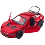 Metalni sportski automobil s motoriziranim svjetlima, miks zvukova | shoptok.hr