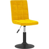  Okretne blagovaonske stolice 6 kom senf žuti baršun | shoptok.hr