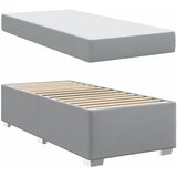  Krevetna konstrukcija Svijetlo siva 80 x 200 cm tkanina | shoptok.hr