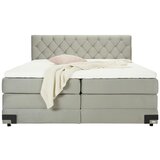 Premium Living Postelja Boxpring Palio, Svetlo Siva, Predal, 160x200 | Shoptok.si
