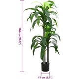 vidaXL Umetno drevo Dracaena 36 listov 180 cm zelena | Shoptok.si