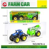 Hk Mini igračka farmerski traktor, plavo-zeleni ( A090565 ) | ePonuda.com