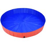 vidaXL Sklopivi bazen za pse crveni 200 x 30 cm PVC | shoptok.hr