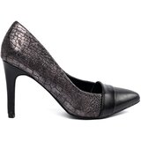 GOODIN Black pumps with a snake pattern | Shoptok.si