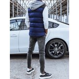 DStreet Kamizelka męska z kapturem granatowa | shoptok.hr