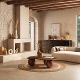 MOME Temno rjava komoda iz masivnega manga 160x75x40 cm Kalai – | Shoptok.si