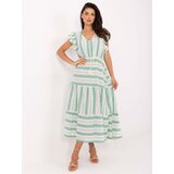 Och Bella Dress-TW-SK-BI-28760.97-white-green | shoptok.hr